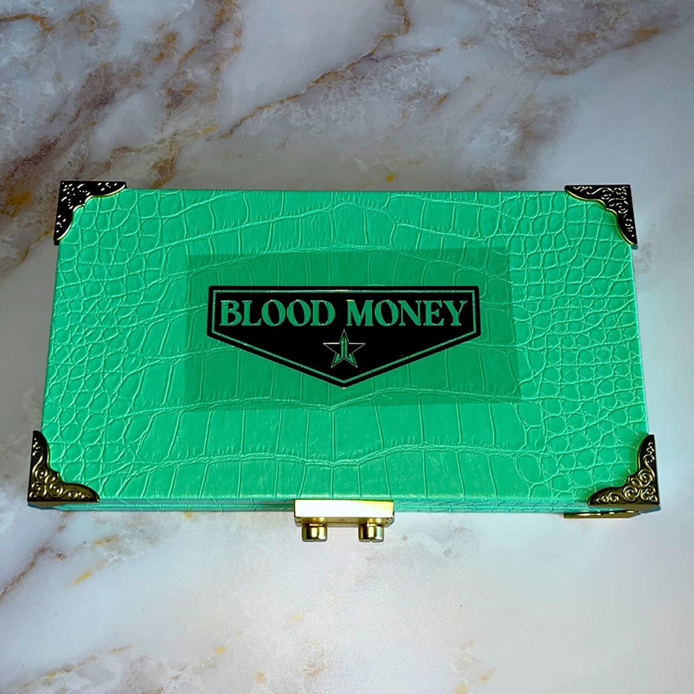 Brand New Jefffree Star Blood Money Pallet.